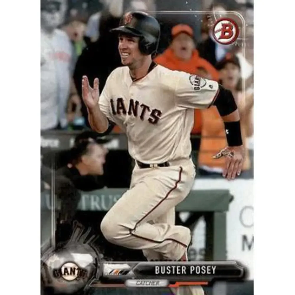 2017 Bowman Buster Posey # 15 San Francisco Giants